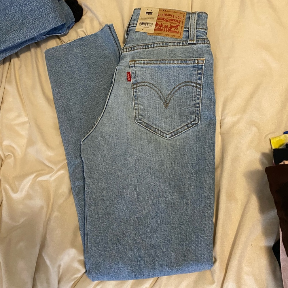 Wedgie Straight Levi Jeans